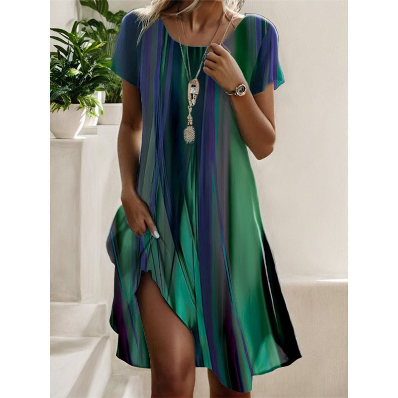 Blossom™ - Abito floreale girocollo donna